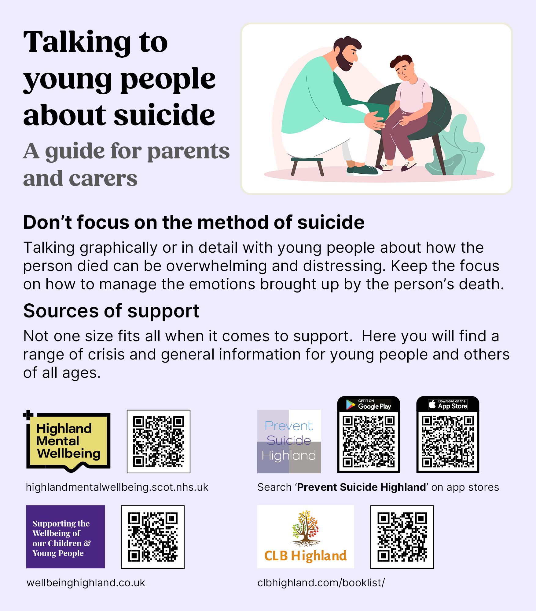 Talking to Young People about suicide